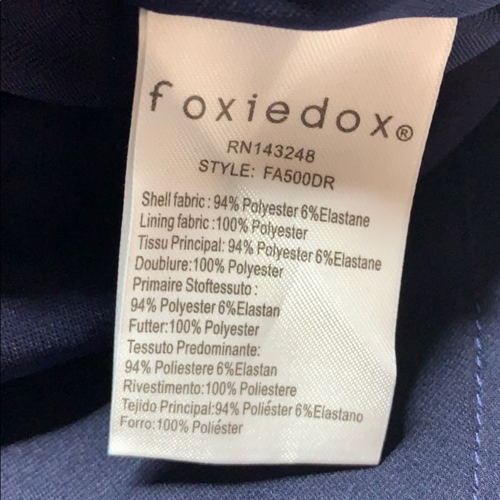 Foxiedox embroidered Hadiya fit and flare dress - Picture 8 of 14
